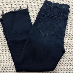 MOTHER Deep Blue straight Jeans